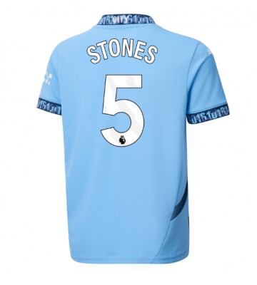 Manchester City John Stones #5 Hemmatröja 2024-25 Kortärmad